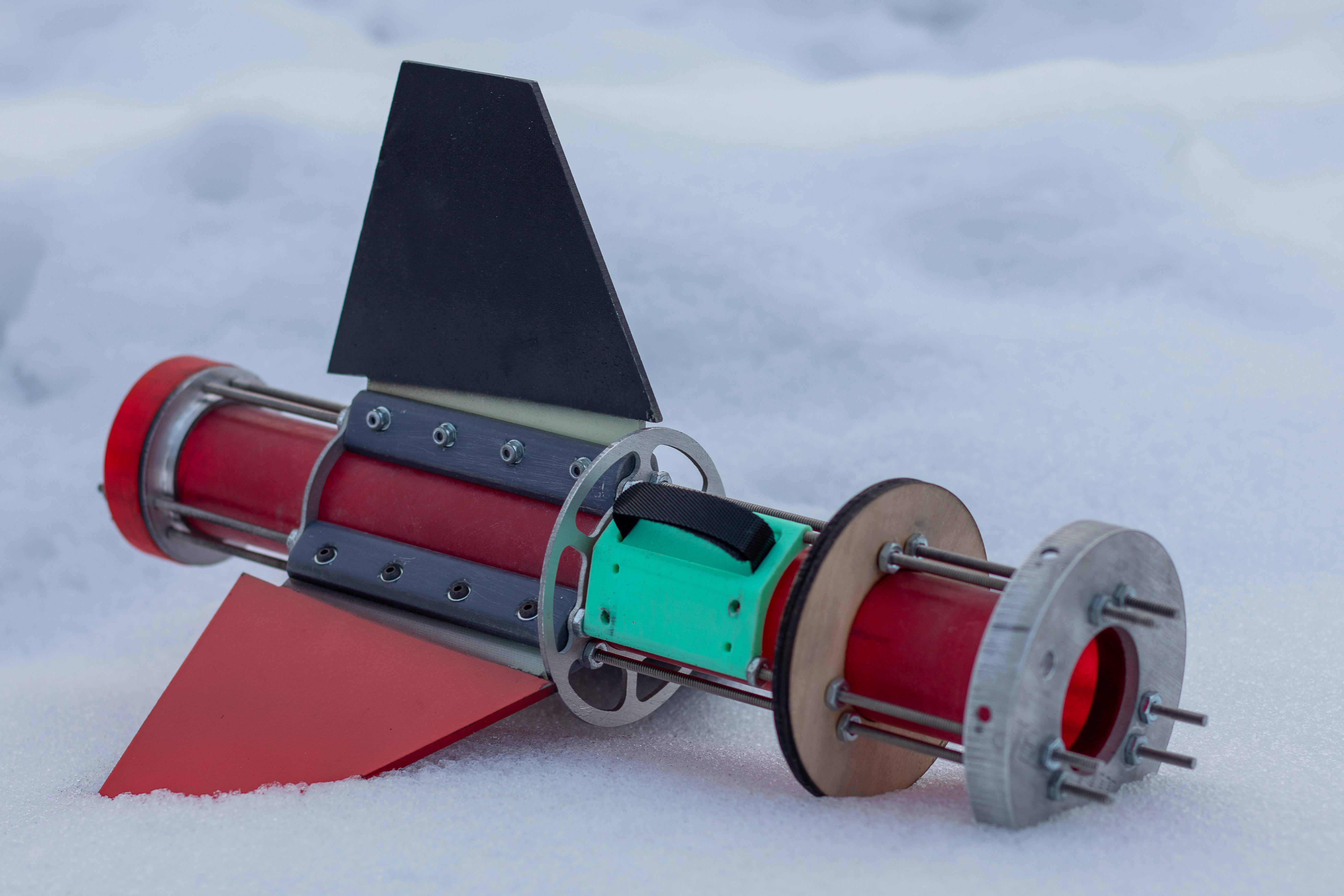 Subscale Rocket Fin Assembly